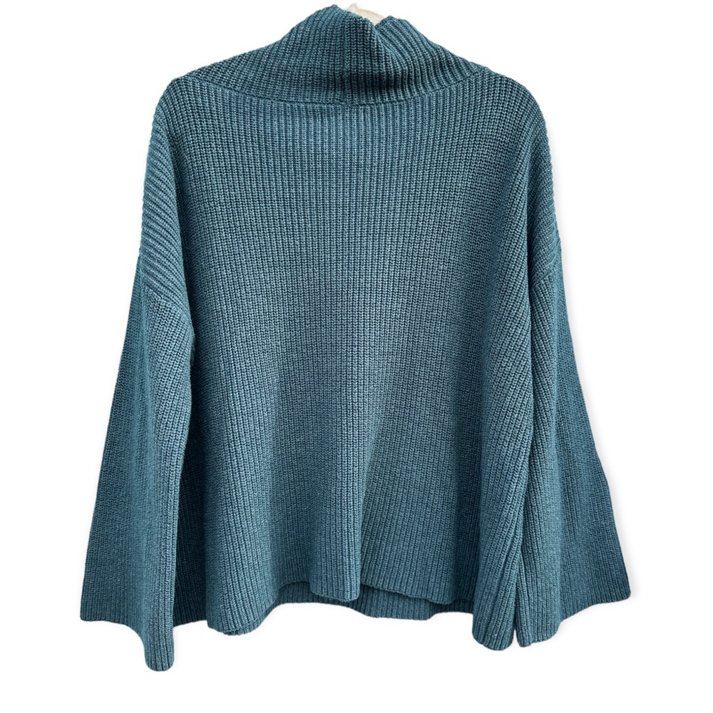 Cable Stitch Knit Cowl Neck Sweater - Picture 4 of 7